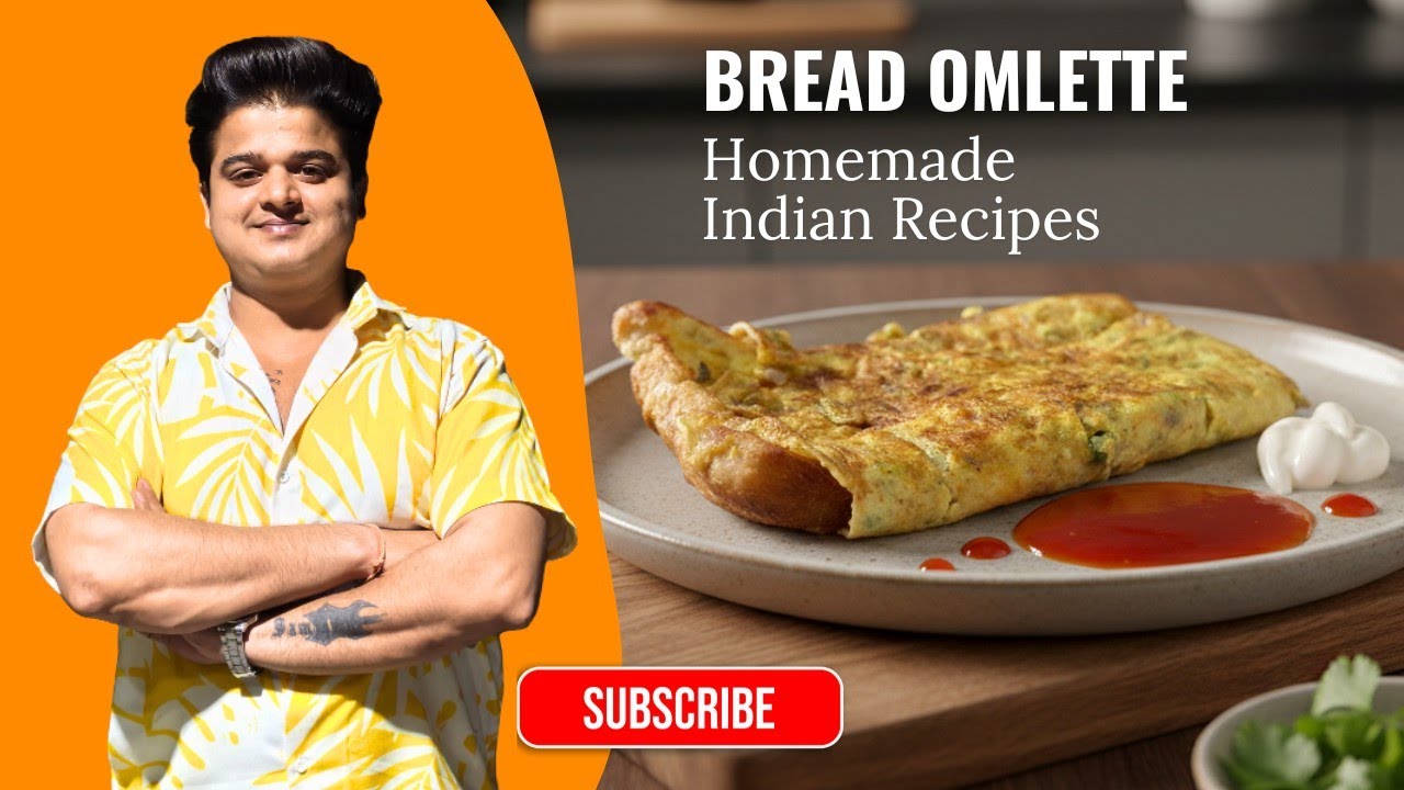 Sirf 5 Minute Mein Banayein Tasty Bread Omelette | Quick Breakfast.