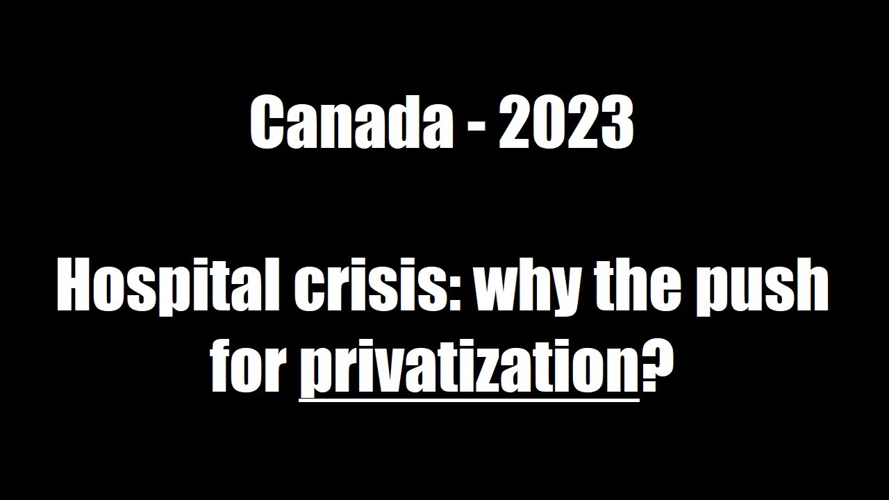 Canada Hospital Crisis - 2023