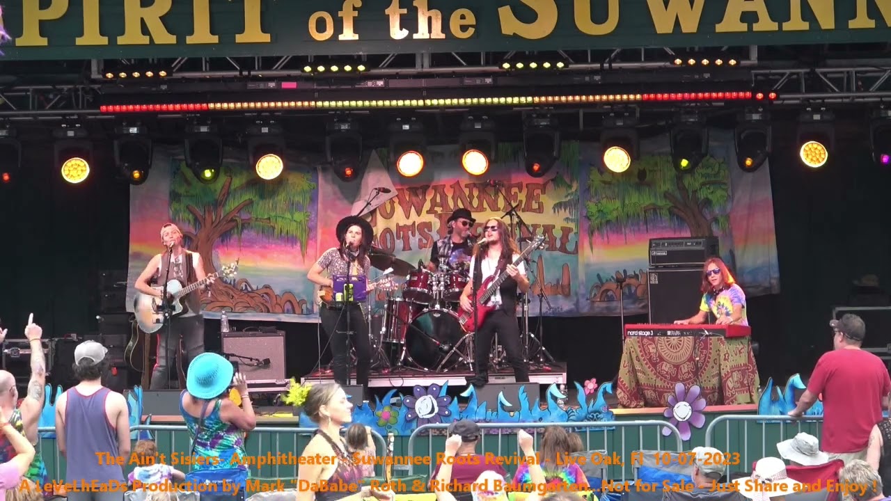 The Ain't Sisters- Amphitheater - Suwannee Roots Revival - Live Oak, Fl  10-07-2023