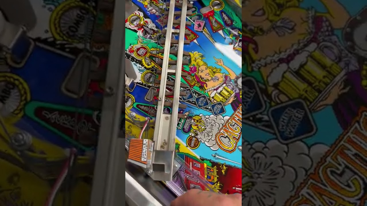 Cactus Canyon Pinball Remake Train Track mod install video
