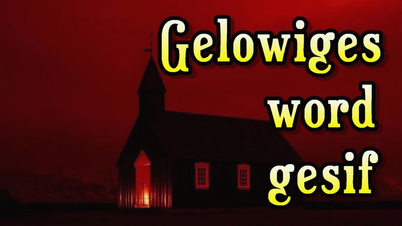 Gelowiges word gesif Ds Gustav Opperman Woorde uit sy Woning