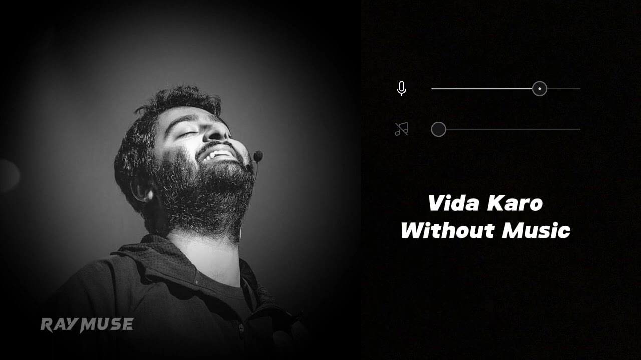 Vida Karo (Without Music Vocals Only) | Arijit & Jonita | Raymuse