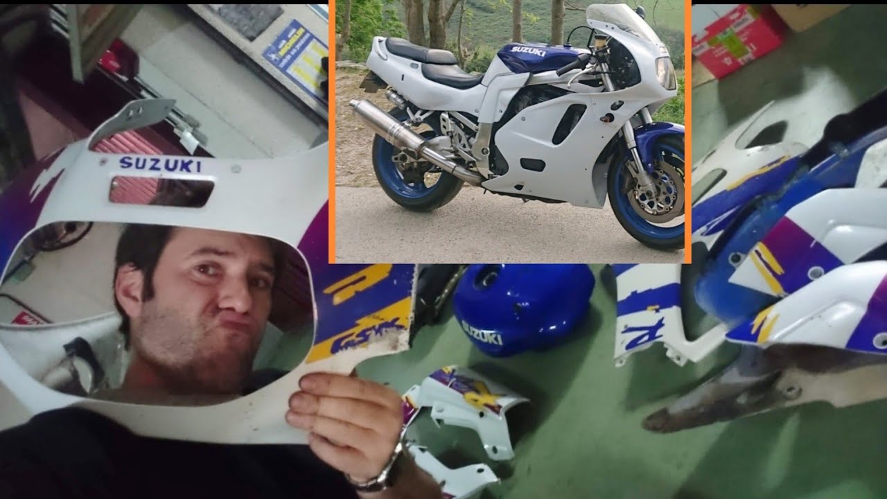 REPARACIÓN CARENADOS MOTO 🎨 RESINA, FIBRA DE VIDRIO, MASILLA, IMPRIMACIÓN Y PINTURA (reeditado...)
