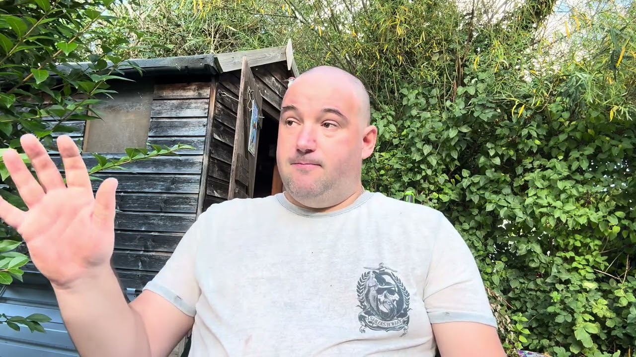 Rant about the allotment association and look around the plot. 