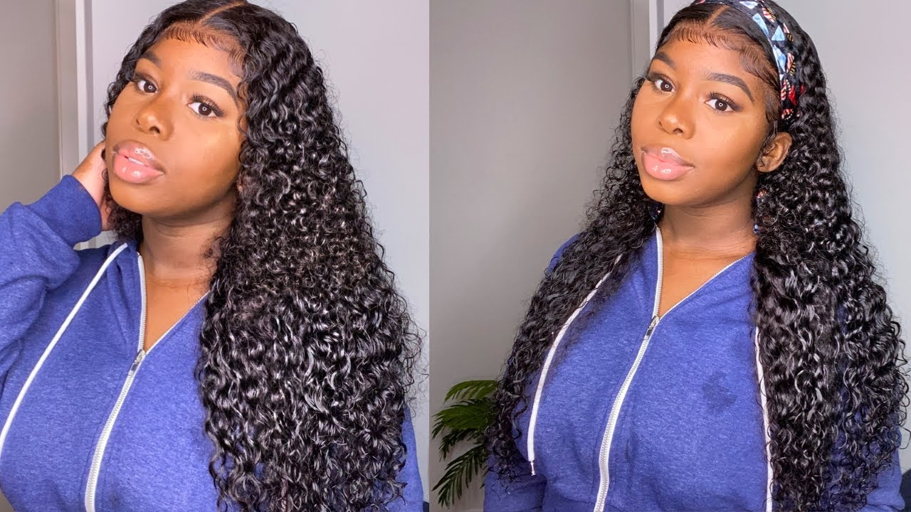 Glueless Install On Beautiful Curly Wig ft. BeautyForeverHair