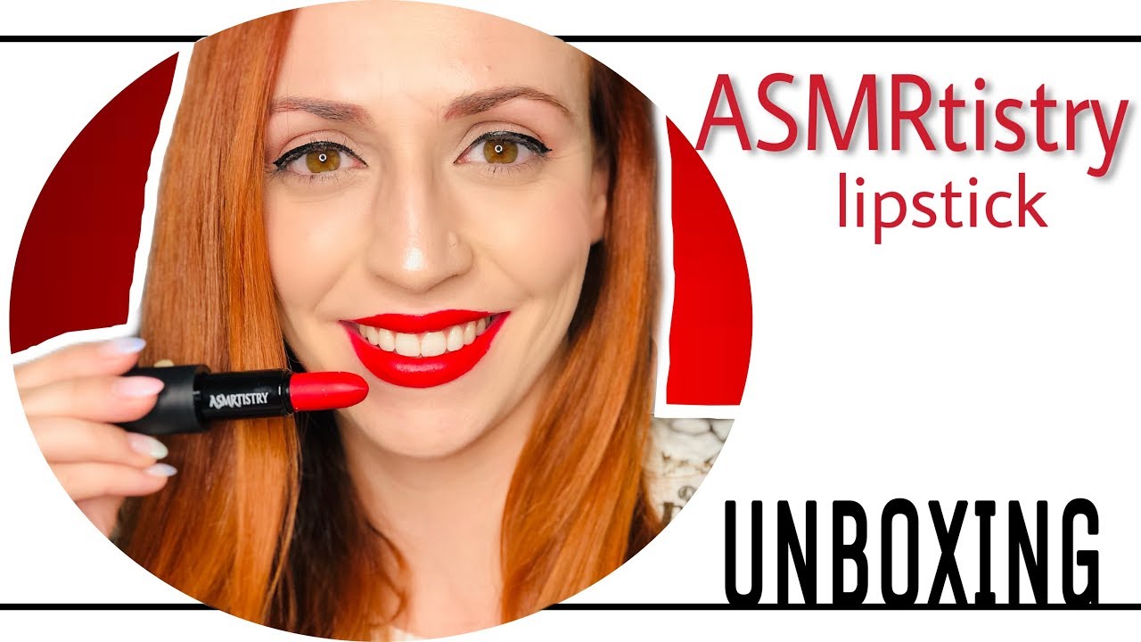 ASMR PORTUGAL: ASMRtistry One Lipstick UNBOXING