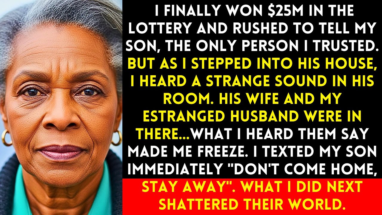 I Won $25M In The Lottery And Ran To Tell My Son But What I Saw In His House Shocked Me
