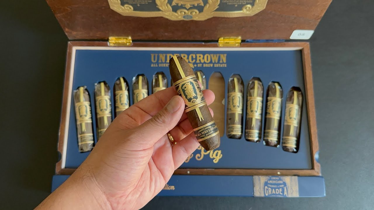 Drew Estate Undercrown 10 Flying Pig Cigar Unboxing (International Exclusive)