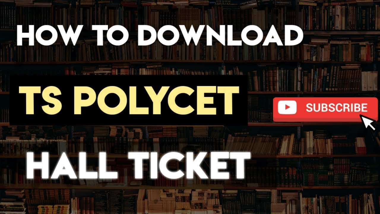 How to download Ts Polycet hall ticket || Ts Polycet hall ticket || focusfire Rgukt