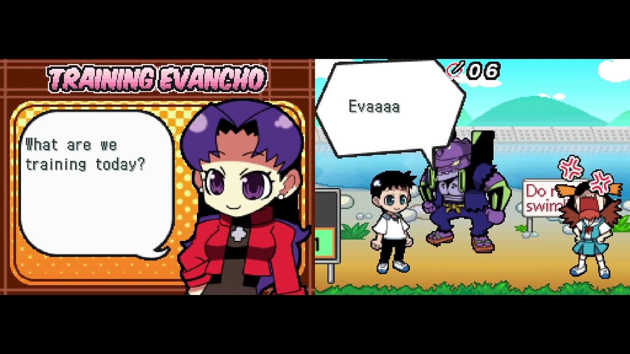 Puchi Eva: Evangelion @ Game (DS / 2008) [ScenikEight Translation 1.0] Playthrough
