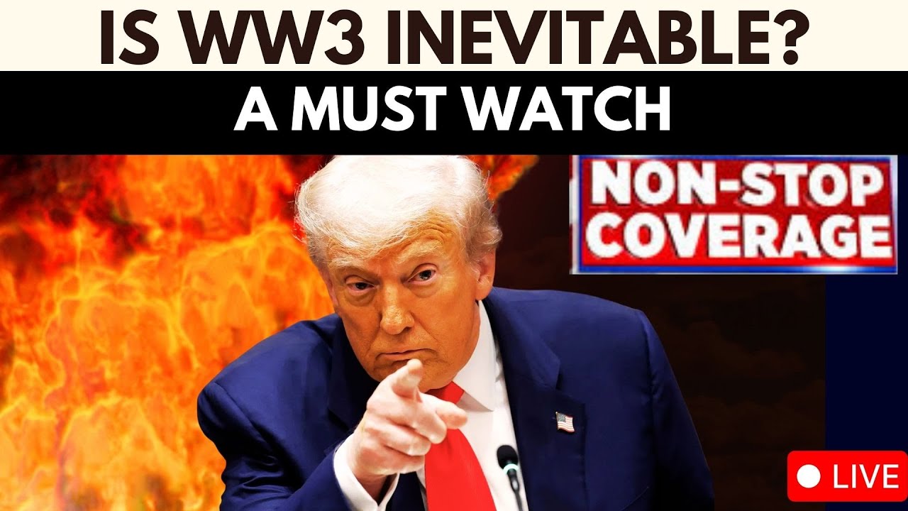 LIVE: President Trump's Alarming WW3 Warning: The World on the Brink of Global Conflict LIVE