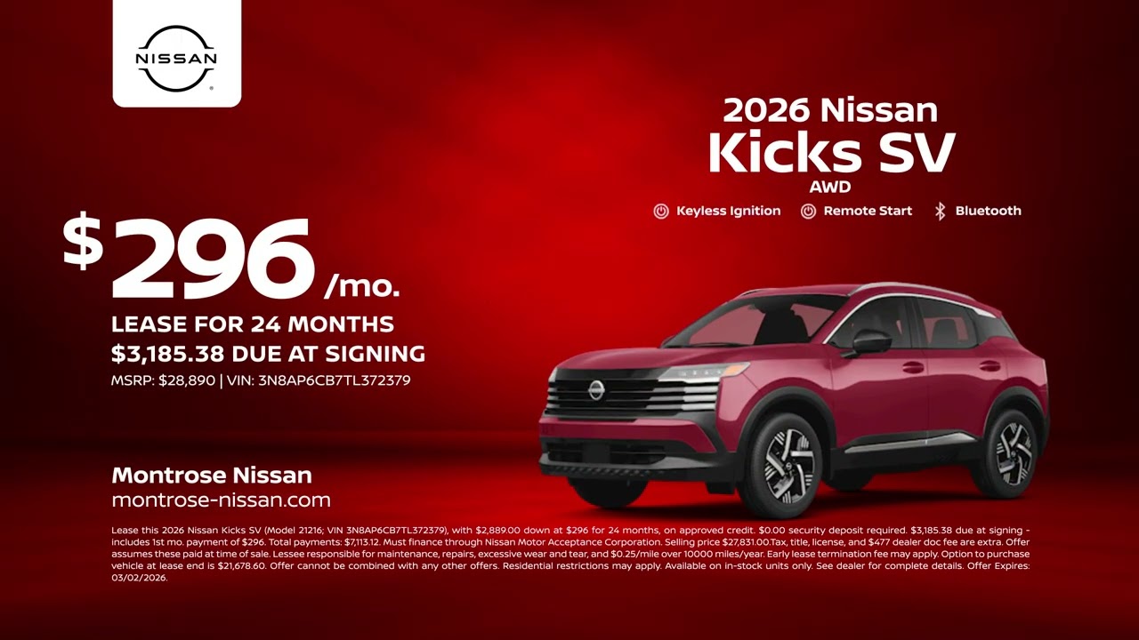 Nissan 02/28/2026 7008553