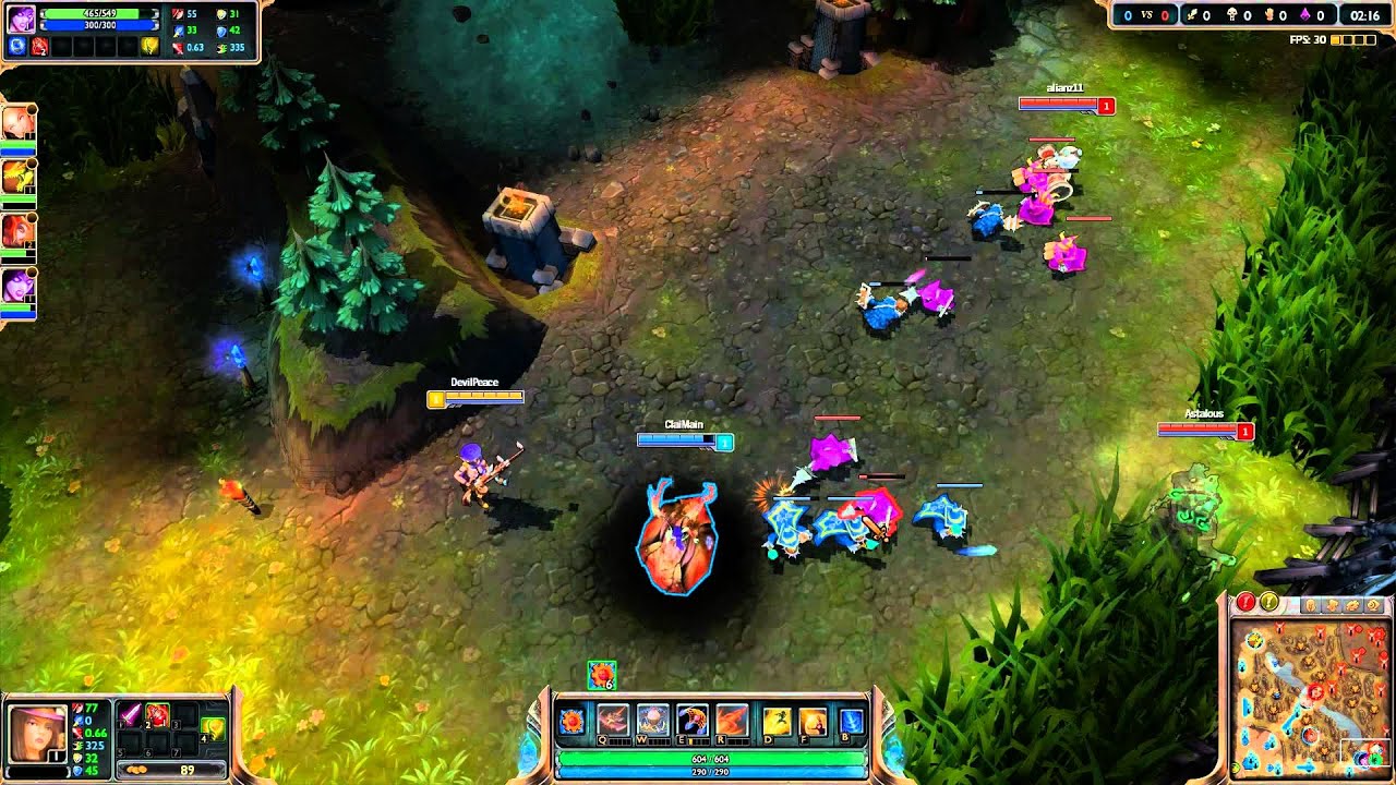 League Of Legends Short Catlyn Tutorial by --DevilPeace--