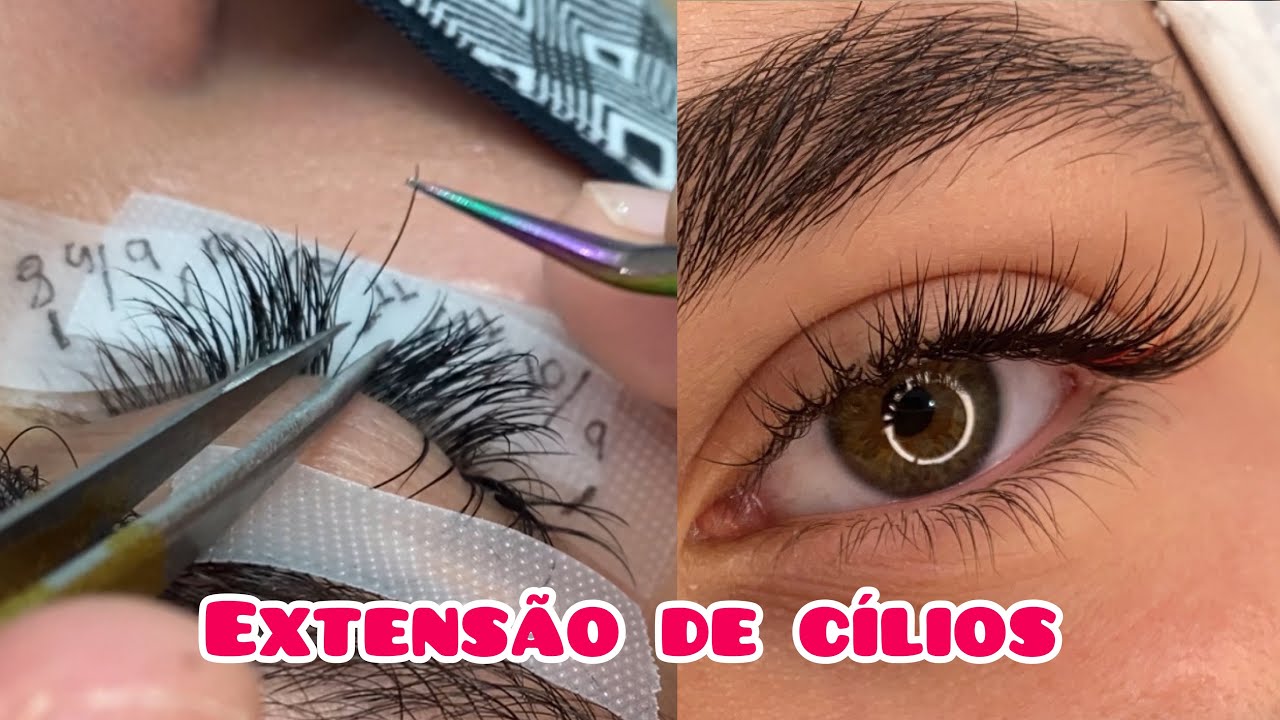 EXTENSÃO DE CÍLIOS FIO A FIO