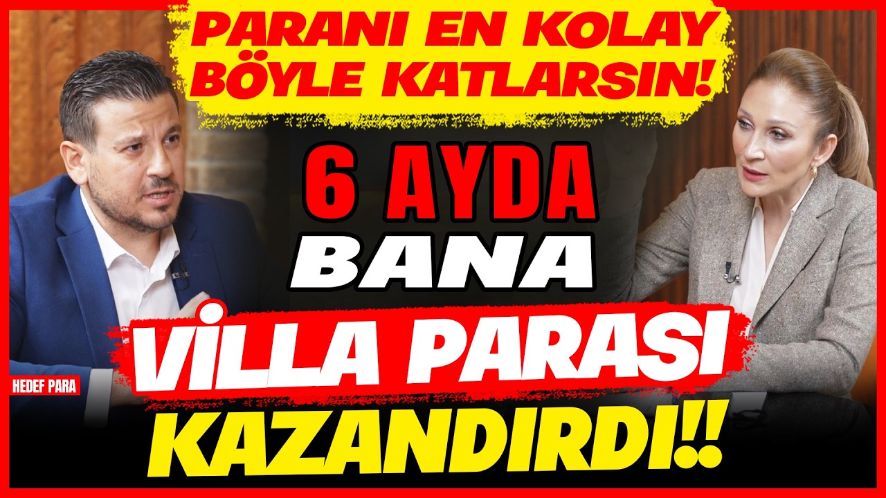 PARANI En Kolay Böyle Katlarsın! 6 Ayda Bana VİLLA Parası KAZANDIRDI!!!
