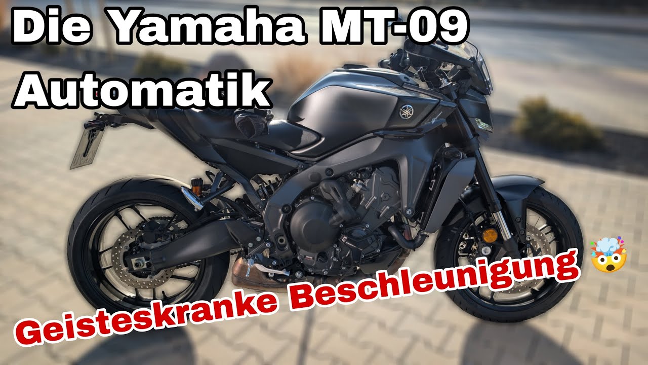 Die Yamaha MT-09 Automatik | Das komischste Fahrerlebnis ever | Bike Review | Dohna