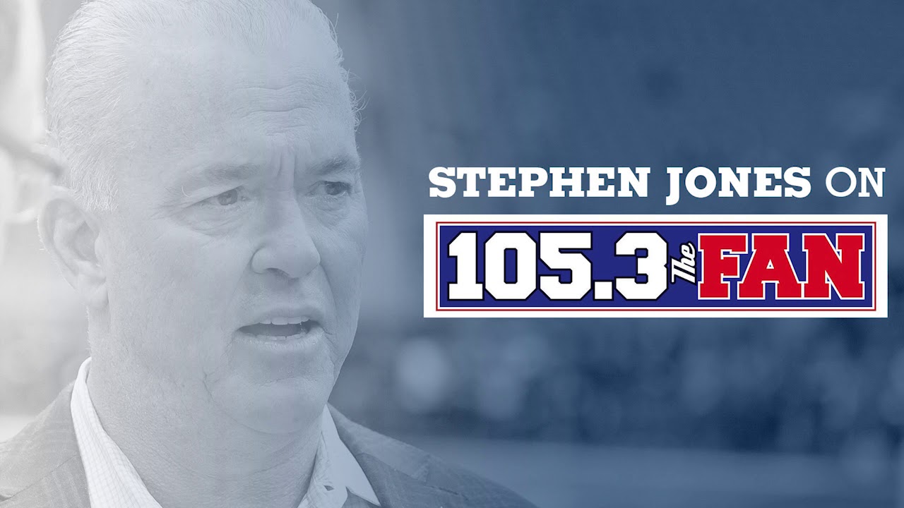 Stephen Jones on 105.3 The Fan 9/12/19 | Dallas Cowboys 2019