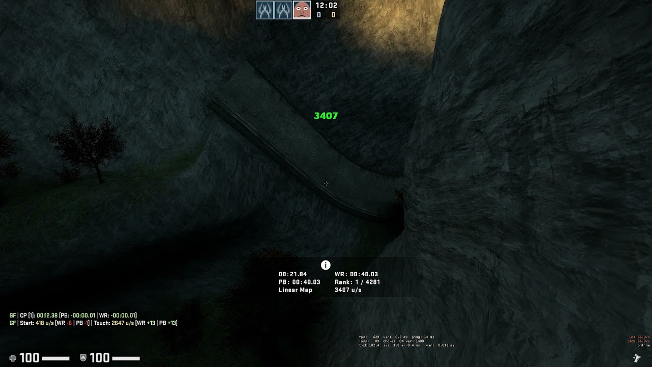 cheeky little sub40 surf_summit run ft apex comms paxton dog