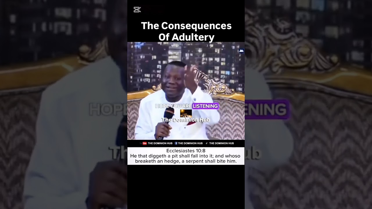 Hear What Pastor David Ogbueli has to say about Adultery. this is life saving.#viral #usa #uk #duet 
