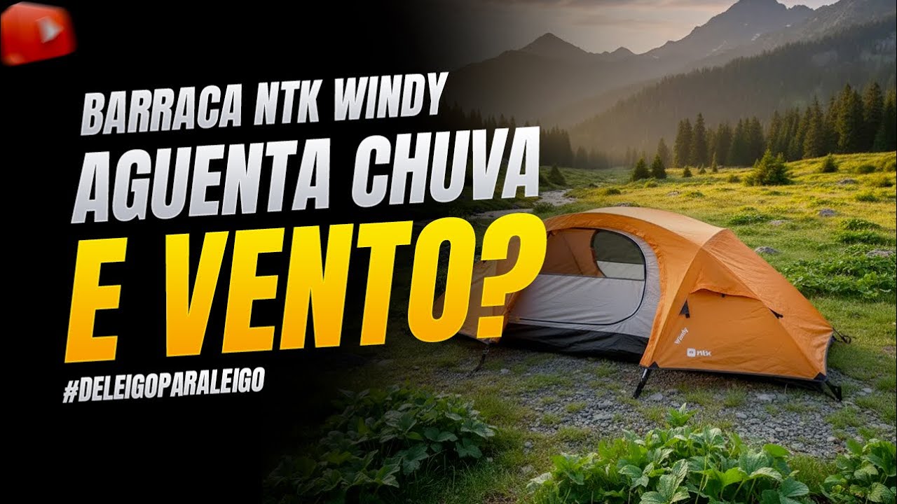 Barraca NTK Windy — a melhor opção leve pra viagem de moto?