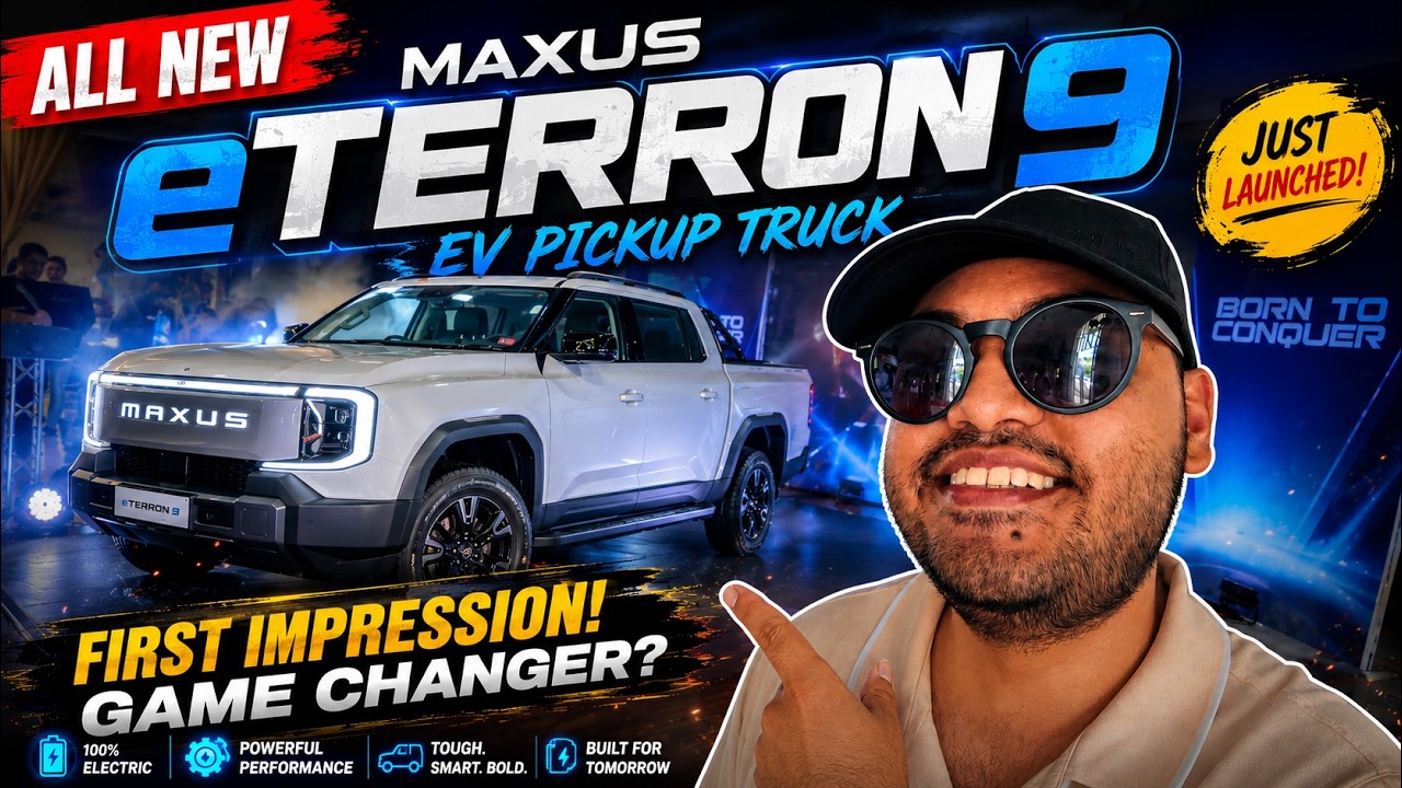 Я ТОЛЬКО ЧТО УВИДЕЛ НОВЫЙ MAXUS eTERRON 9 | Первые впечатления и обзор