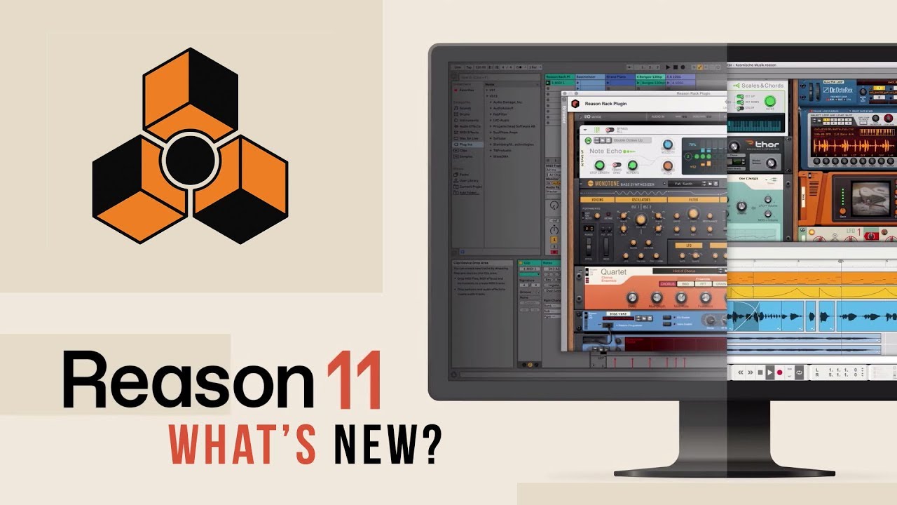 Brand NEW FEATURES in Reason 11! 👀