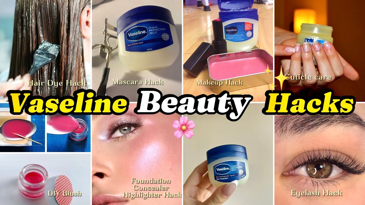 10 VASELINE Beauty Hacks🤗🌸|Vaseline Hacks For Girls 👧 |Vaseline Beauty Tips For University Girls