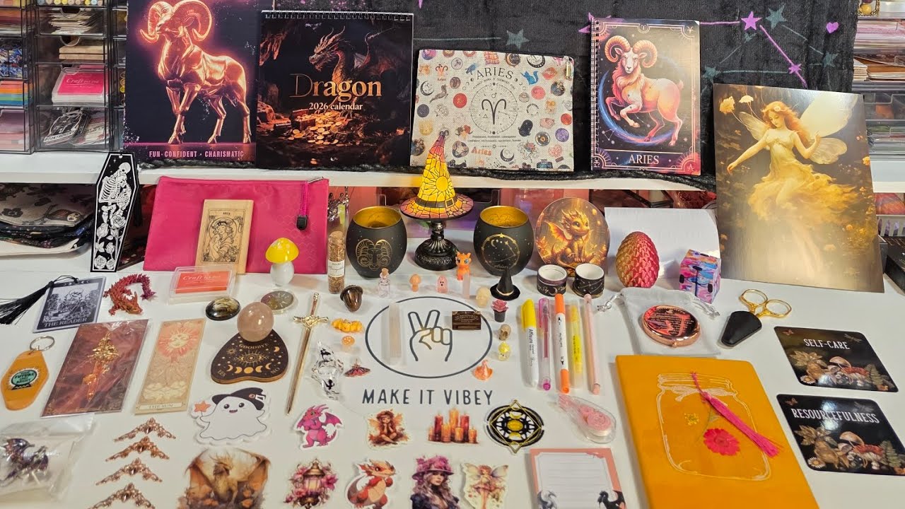 Aries + Witchy Mystery Bundle 💛🧡🩷