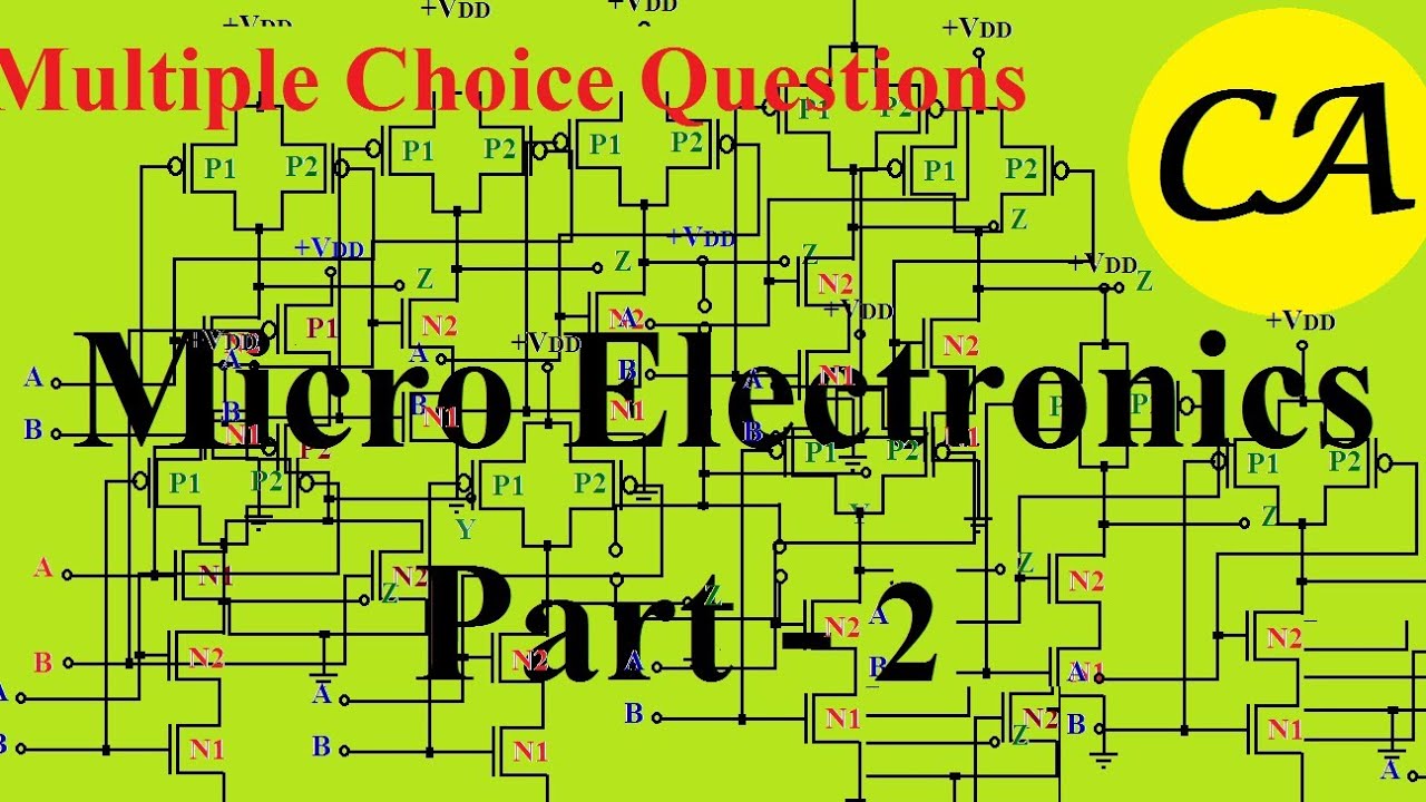 Multiple Choice Questions-Micro Electronics - Part 2