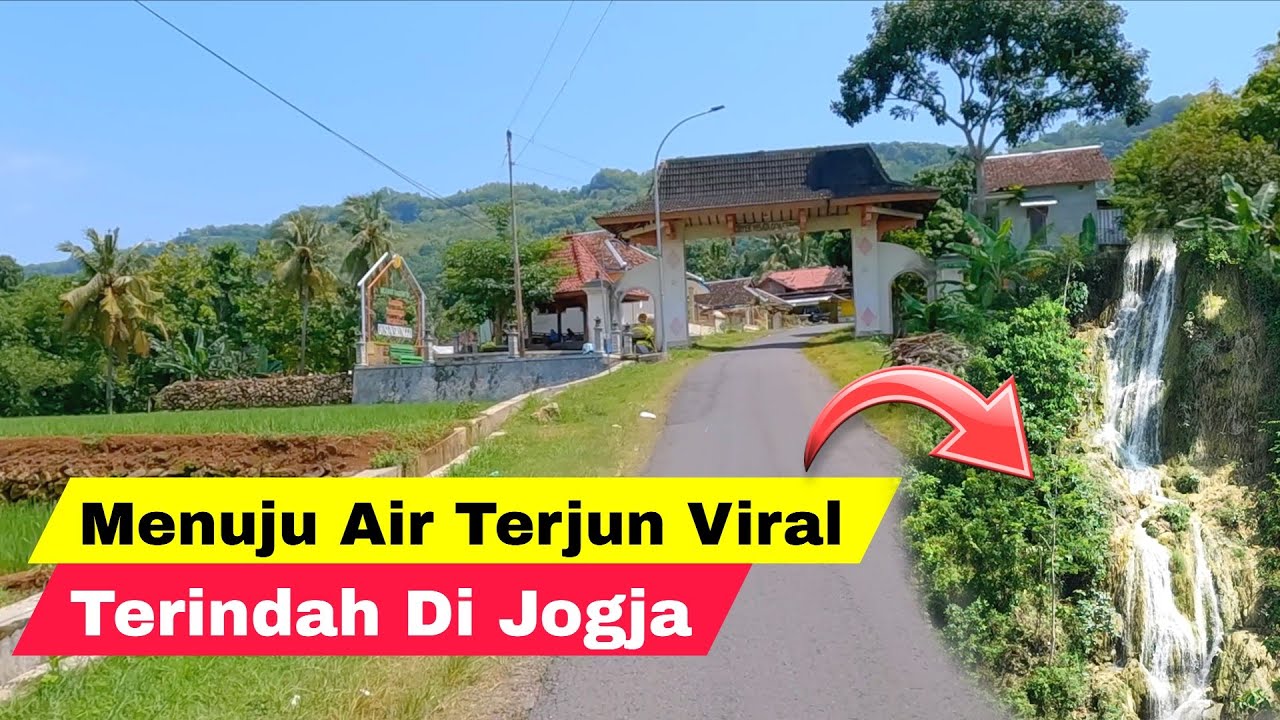 VIRAL‼️WISATA ALAM AIR TERJUN PENAWANGAN TERINDAH DI JOGJA | PERJALANAN DARI MALIOBORO YOGYAKARTA