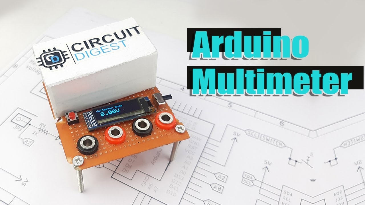 Build Arduino Multimeter for Measuring Voltage, Resistance and Diode