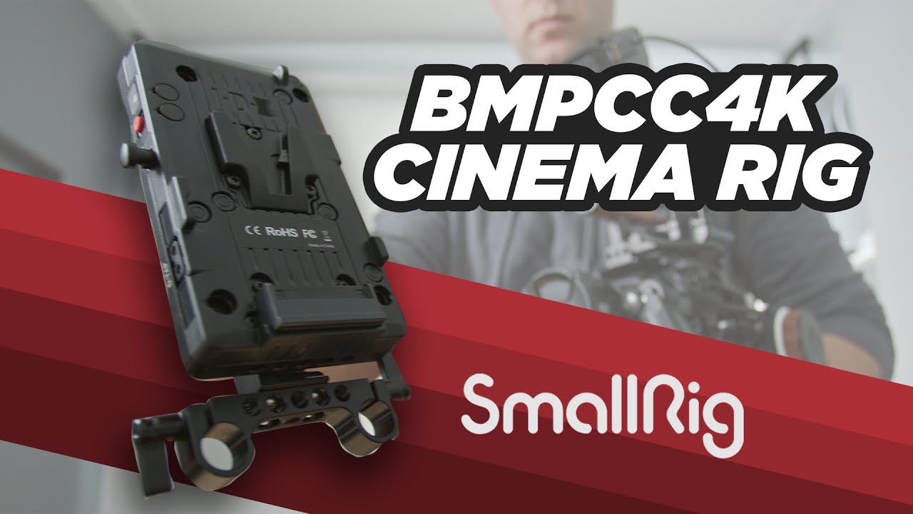 BMPCC4K Rig SmallRig V-Mount Battery Plate Mounting