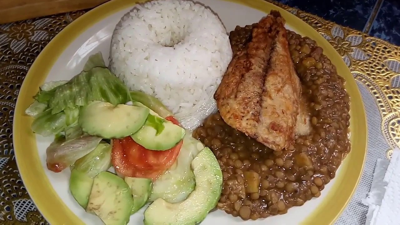 PREPARANDO UNAS RICAS LENTEJITAS CON PESCADO | LUNES DE LENTEJITAS