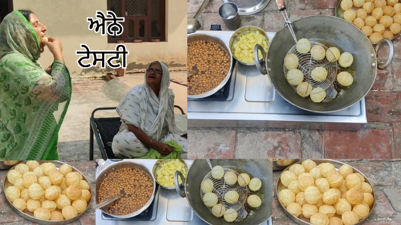 wow very tasty😋golgappe home made ਮੰਮੀ ਡੈਡੀ ਨੇ ਤਾਂ ਕੌਲੀ ਚ ਪਾ ਕੇ ਚਮਚੇ ਨਾਲ ਖਾਦੇ😀ਅਸੀਂ ਤਾਂ ਖੜ੍ਹੇ ਹੀ ਖਾਗੇ