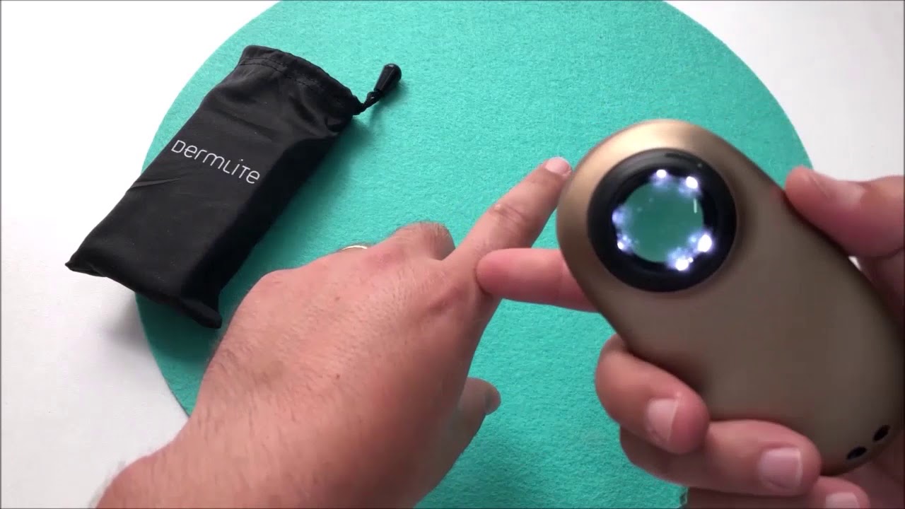 ¿Cómo usar el dermatoscopio Dermlite DL200 Hybrid?