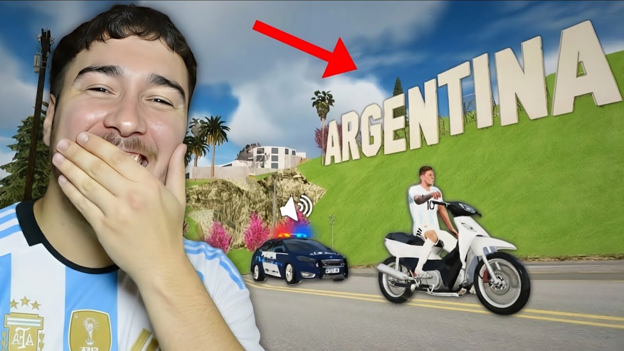 ROBANDO en 110 en ARGENTINA ROLEPLAY