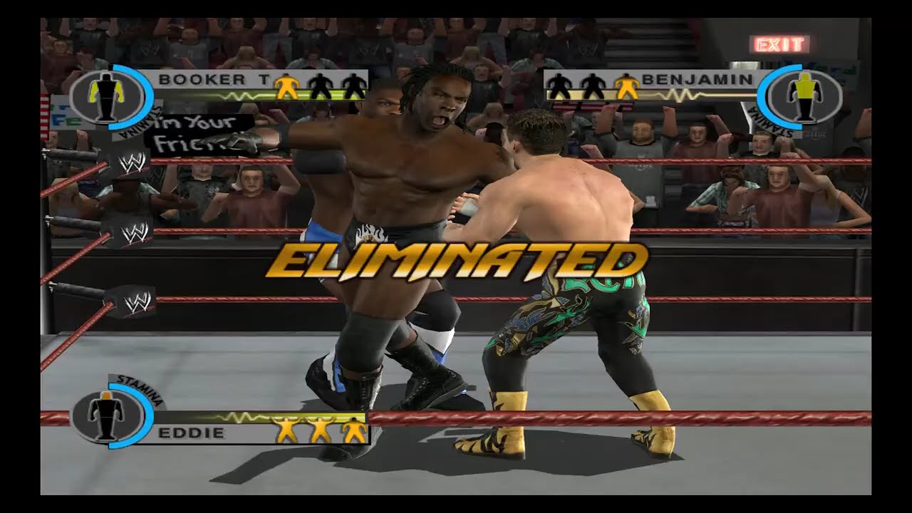 WWE Day of Reckoning 2 - Royal Rumble Match | GameCube Gameplay