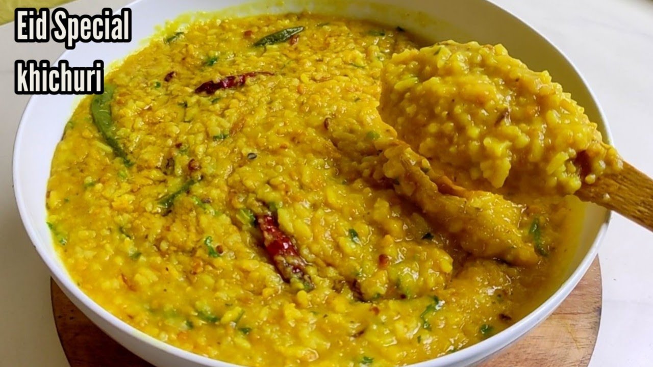 আঙুল চেটেপুটে খাওয়ার মতো খিচুড়ি গরুর মাংস সাথে থাকলে আর কিছুই লাগবে না।।patla khichuri recipe