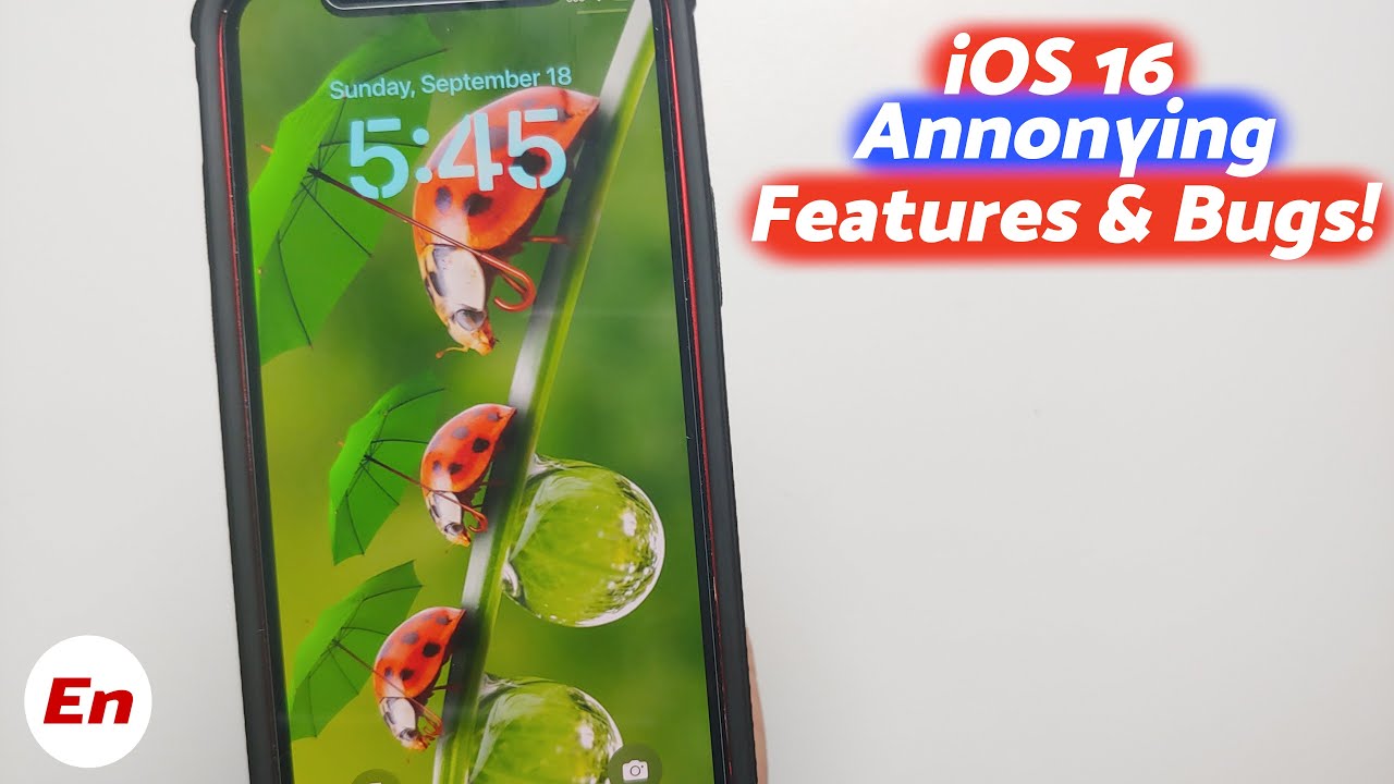 iOS 16 Problems, Bugs & Annoying Features; Choppy Animations, Lock Screen Half Baked & More..