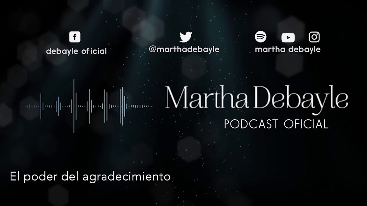El poder del agradecimiento, con Gaby Pérez Islas | Martha Debayle