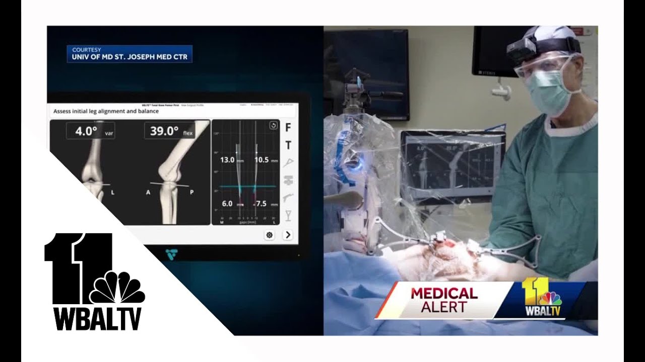 Robot greatly reduces knee replacement surgery recovery time