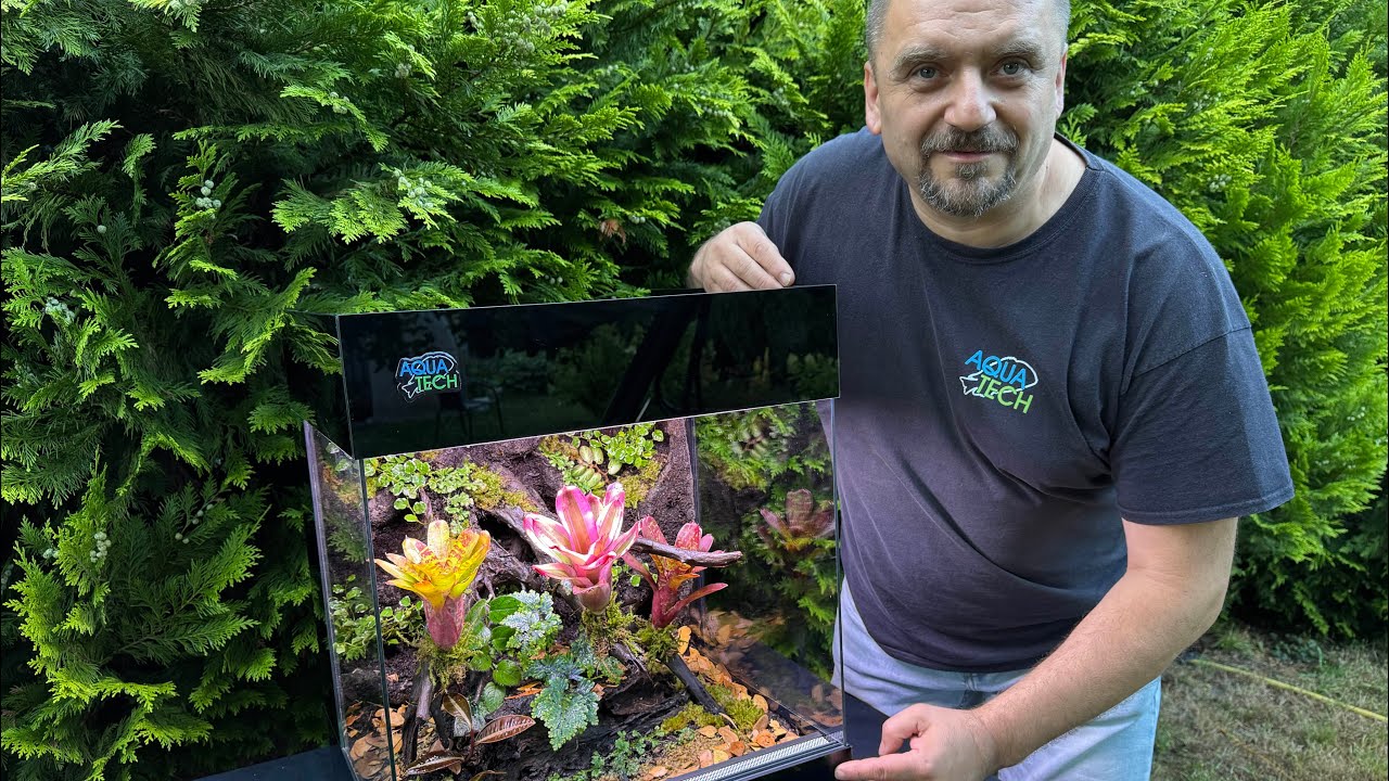 Od pustego zbiornika do dżungli &ndash; pełna aranżacja tropikalnego terrarium! Aqua-Tech