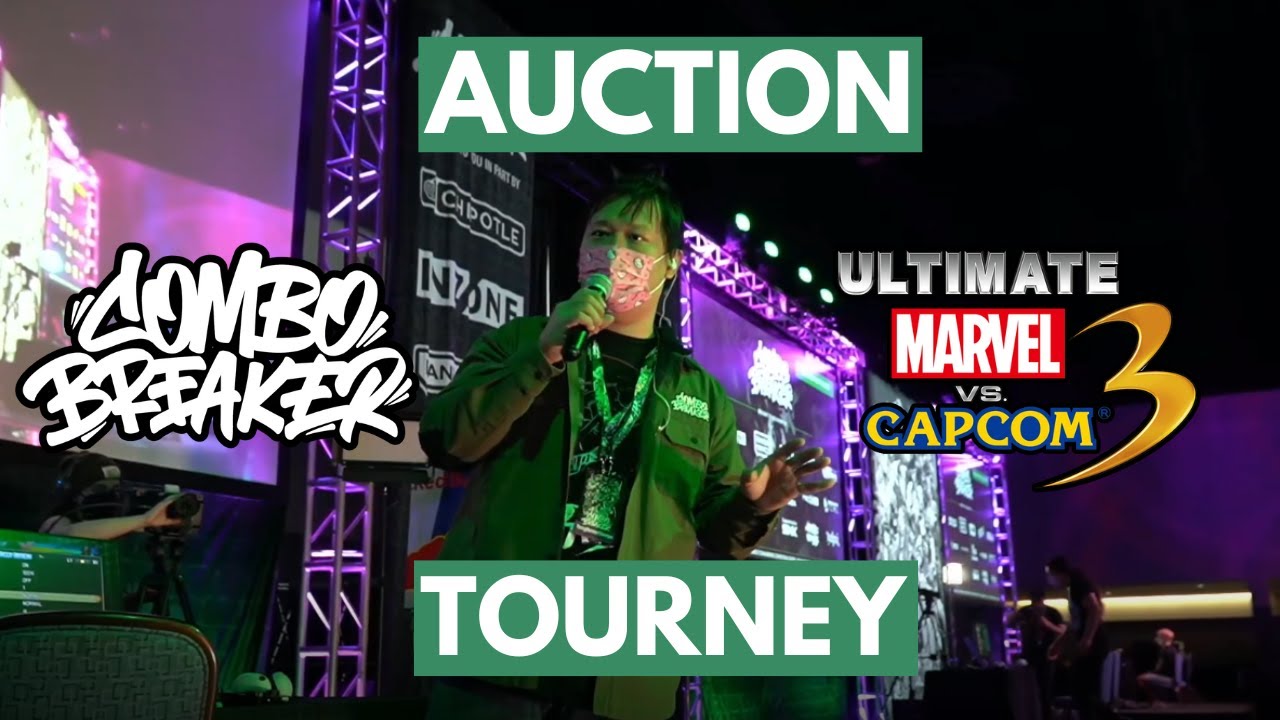 UMVC3 AUCTION TOURNEY! COMBO BREAKER 2023 Jibrill, LiberalTerminator, Romora, ApologyMan, DualKevin
