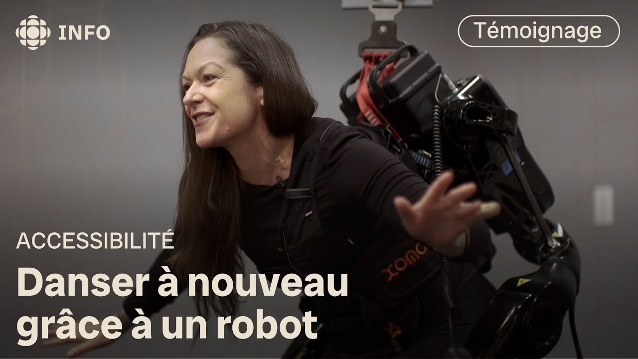 Une personne en situation de handicap retrouve son indépendance grâce à un robot