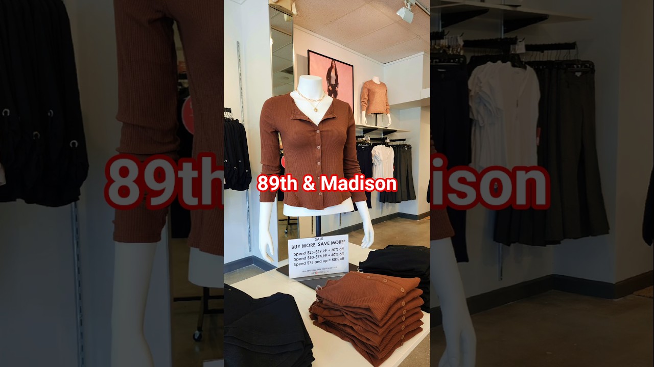 89th & Madison at the Lake Buena Vista Factory Stores. #deals