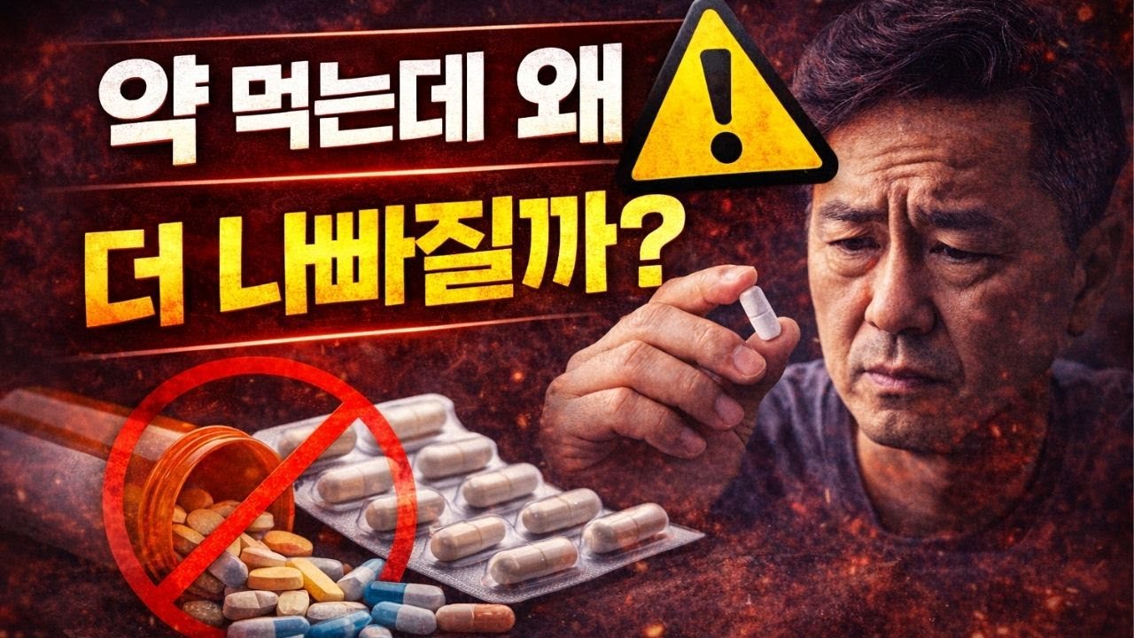 약 먹는데 왜 더 안 좋아질까?