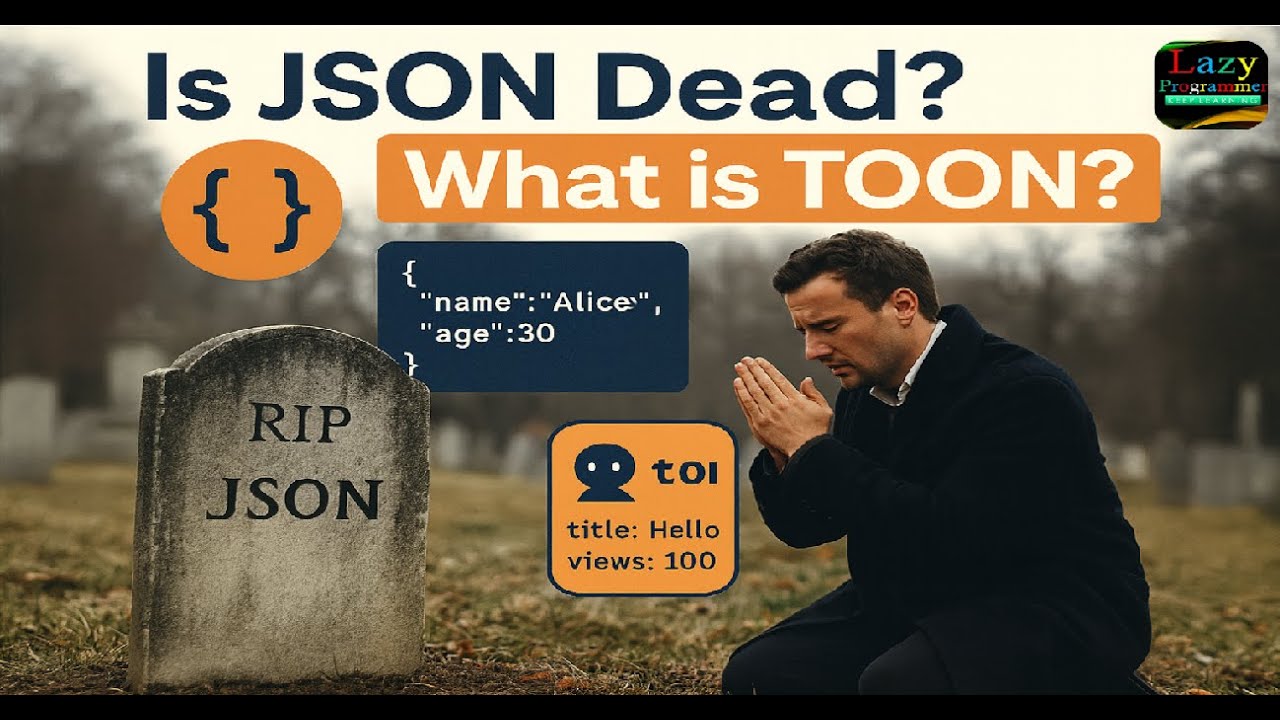 JSON мёртв? Что такое TOON? Новый формат данных, созданный для ИИ | Lazy Programmer