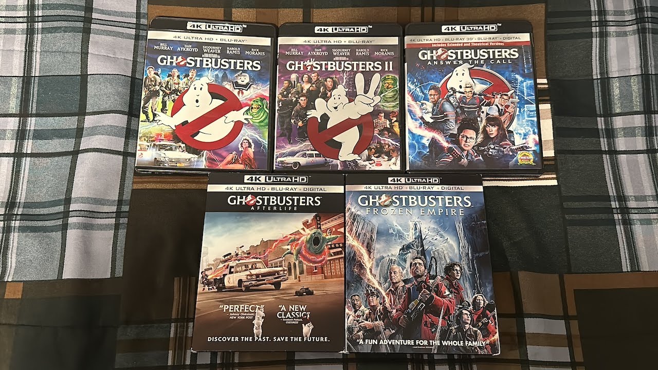 My Updated Ghostbusters Movie Collection (2024)