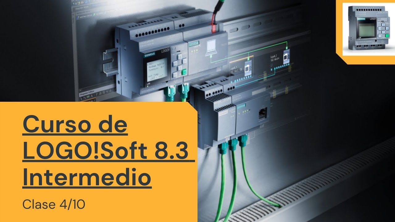 ⚡ Curso de LOGO!Soft Confort v8.3 clase 4