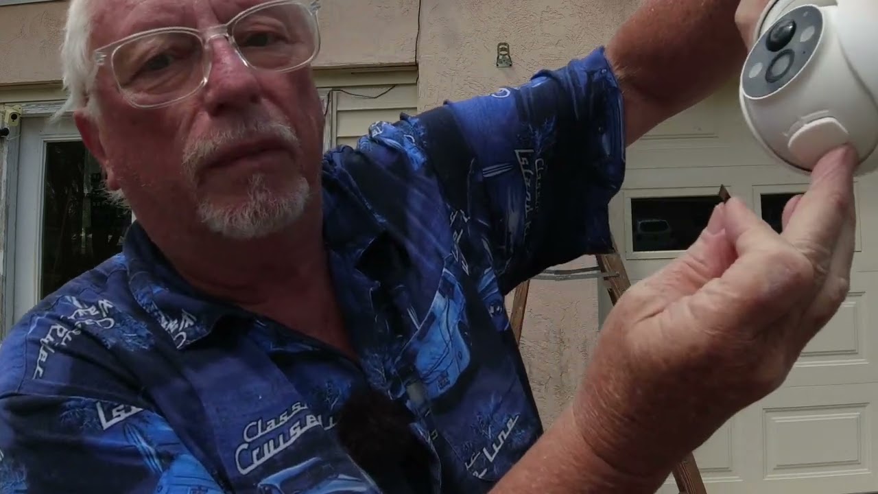Installing Rebluum Wireless Solar Security Camera